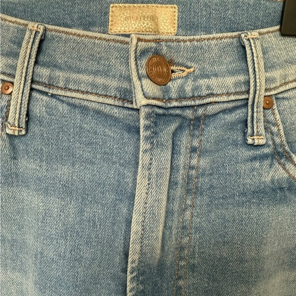 MOTHER The Insider Crop Step Fray Jeans – Thrilling Shots / Size 29 - Picture 9 of 12